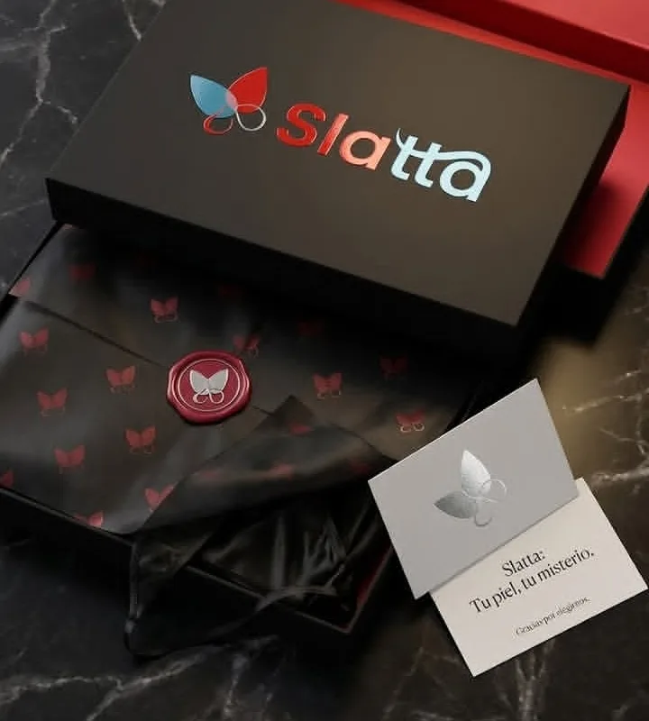 SLATTA — Diseño del logo, creado por una participante del taller con IA